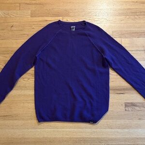 Patagonia Men's L Royal Purple Crewneck Sweater